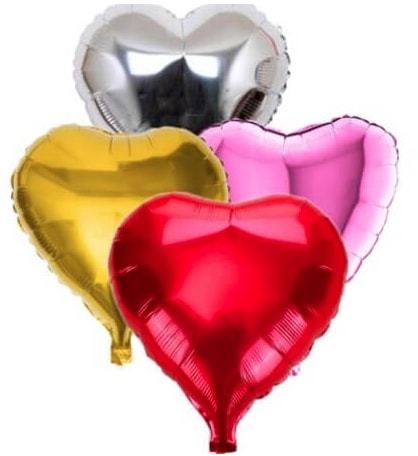 folyo kalp balon satisi
