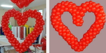 kalp balon suslemesi