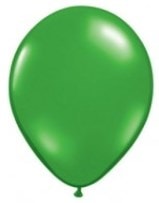 baskisiz 12 inc metalik yesil balon satisi